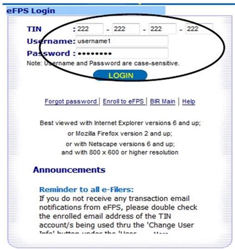 efps log in